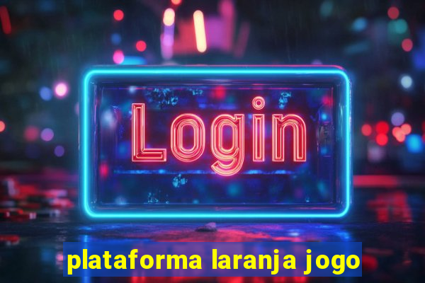 plataforma laranja jogo